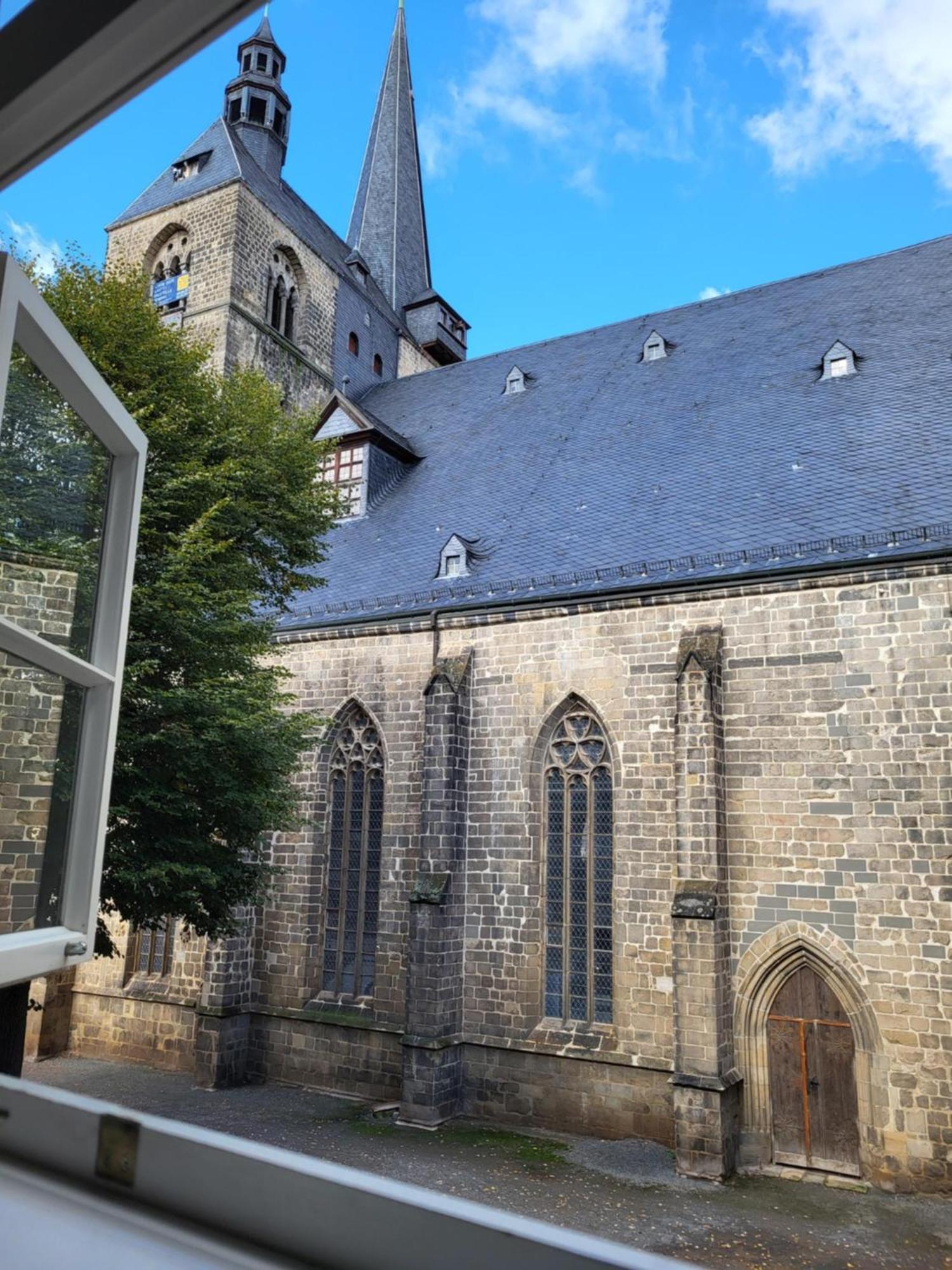 Anno 1577 - Marktkirchhof 6 Quedlinburg Bagian luar foto