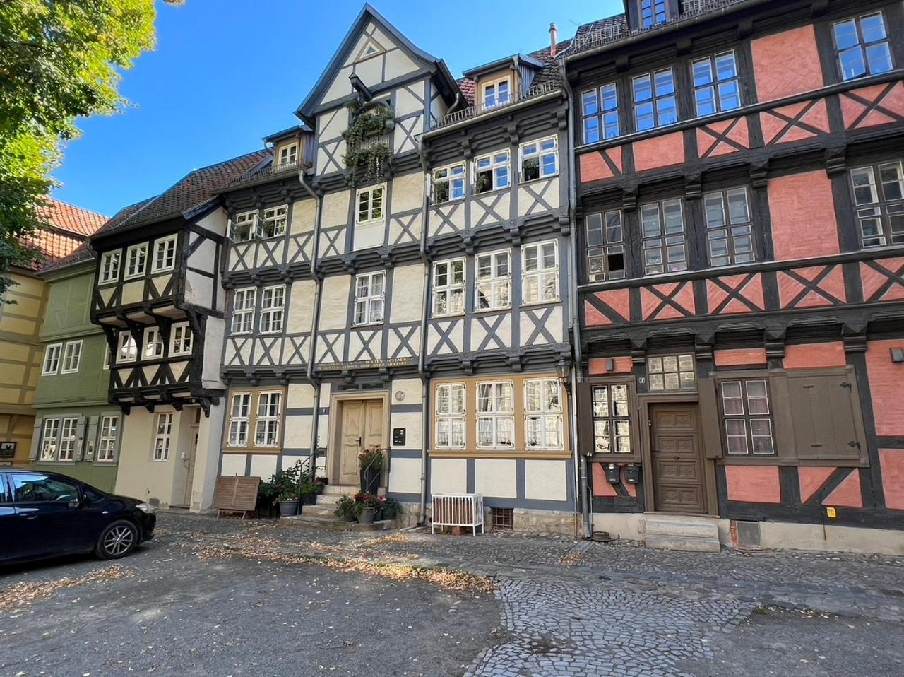 Anno 1577 - Marktkirchhof 6 Quedlinburg Bagian luar foto